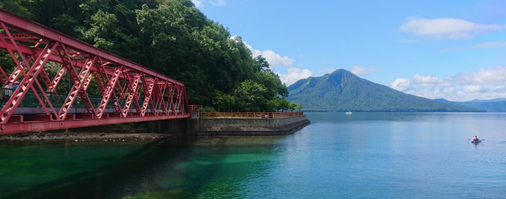千歳市の支笏湖の写真2
